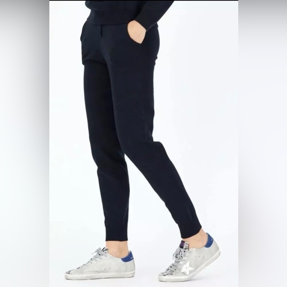 NWT REVOLVE One Grey Day OGD Sydney Knit Joggers Size Small Black MSRP $168